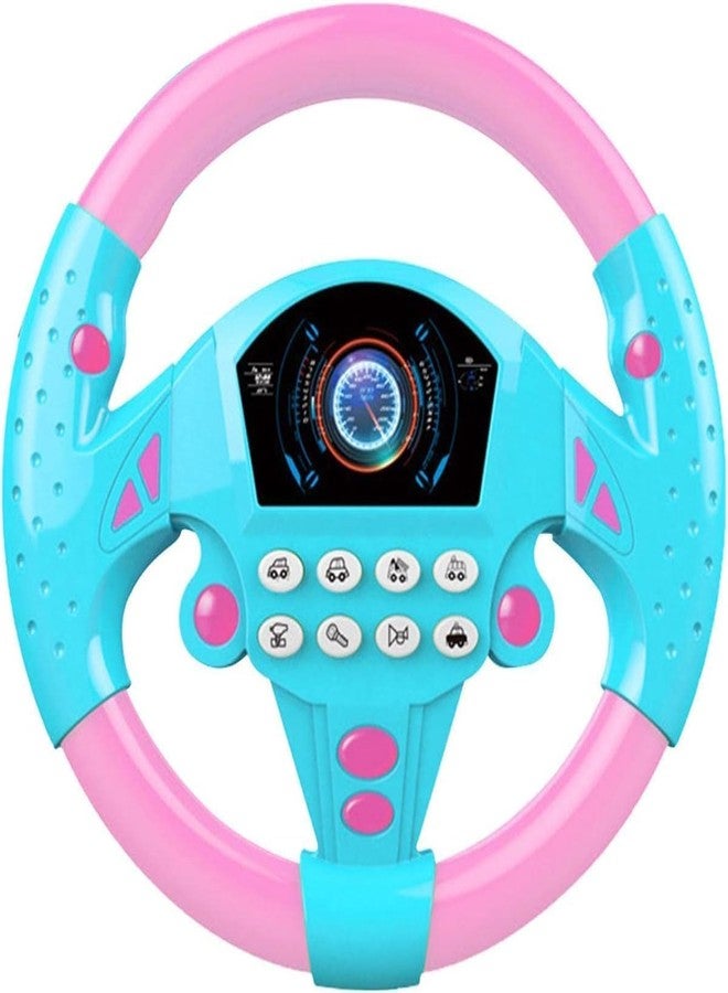 Dimitra Steering Wheel Toy for Kids Simulation Driving Car Toy with Light & Sound Mode Experience The Fun of Driving Car Toys - Automatic Steering Wheel ( malticolour ) - Image 2